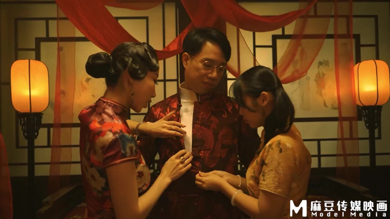 ModelMedia Asia: Mdcm-0007 National Style Massage Parlor / New Year's Festival Double Flying...