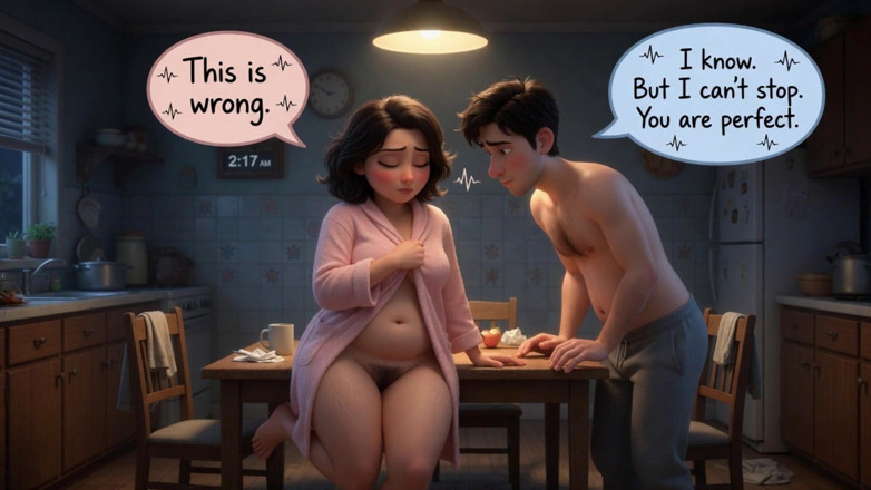 My night collection: 조용한 집의 비밀이 잊을 수 없는 밤에 밝혀집니다 (AI가 생성함)