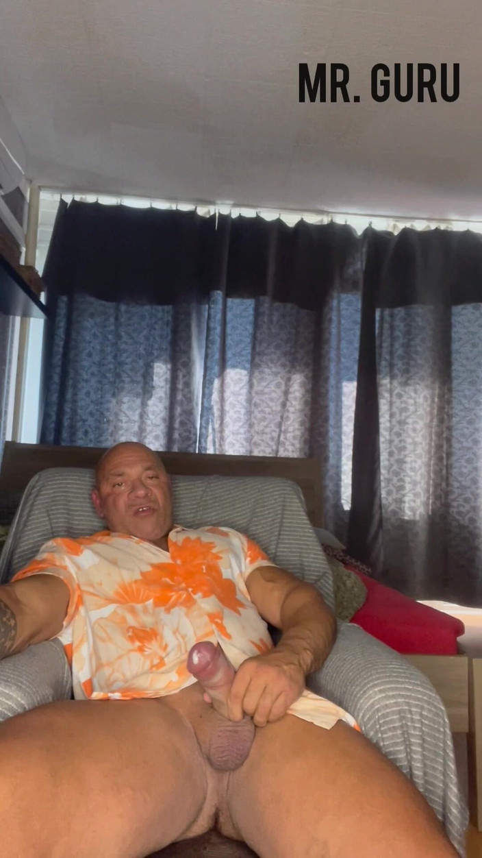 Mr. Guru: Mrguru Sexy kulturista Wank doma