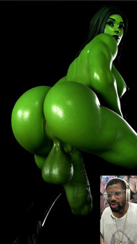 This Futa Cock Milky Breast Ass She-hulk Twerking Animation Is Better Than the Original