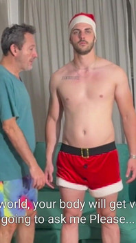 O Professor Brinca com Sua Dominação Mental de Natal