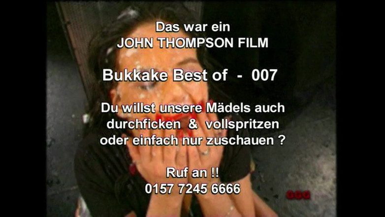 German Hardcore Gangbang GGG: Ggg - Milky Mayhem i hennes ansikte