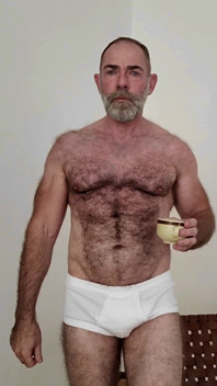 Sexy Hairy Muscle Bear