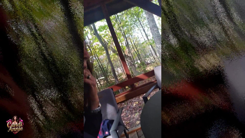 Candi Annie: Großer spaß pOV wald ficken und spermaschlucken - candi annie