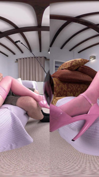 Una eccitante milf in una scopata anale vr