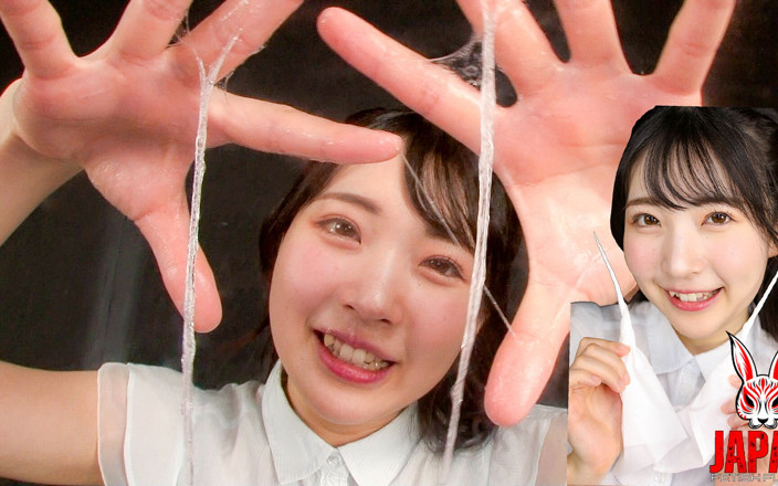 Japan Fetish Fusion: Hikaru Minazuki - Fetish Hidung Jepun menggosok lendir melekit di muka...
