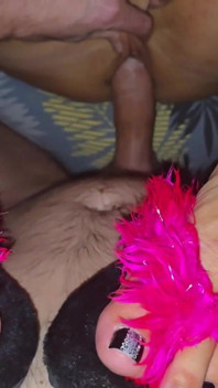 Stepmom in Flip-flops Pleases Her Stepson