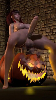 A trap girl for the pumpkin king