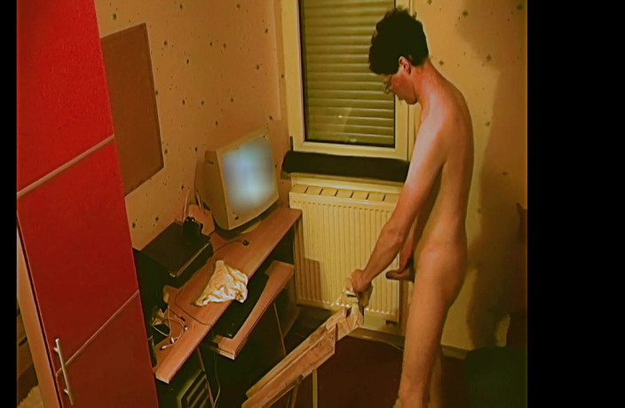Mark Hannes: Fleshlight Stand Folla Masturbación con Vibración
