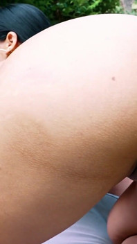 Parental Error: Strong Stepdad Fucks Hot Latina Stepdaughter in the Garden