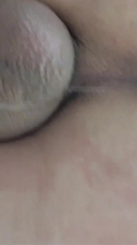 Wife and Bi Husband Gloryhole Anal, BJ, Creampie