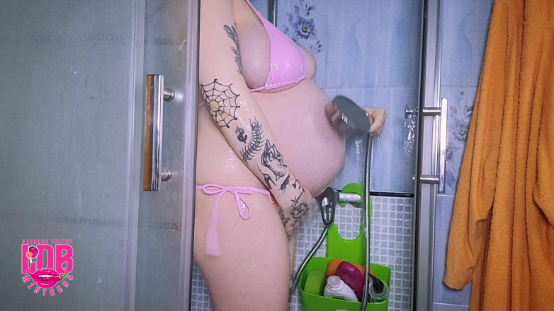 LDBMistress: Čas na sprchu - 9 měsíců těhotná