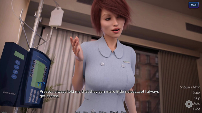 3D Cartoon Porn: Awakening 1 - Xavier Dreaming About Nurse Juiet