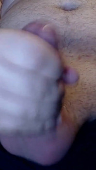 I jerk my thick fat fucking cock till I cum