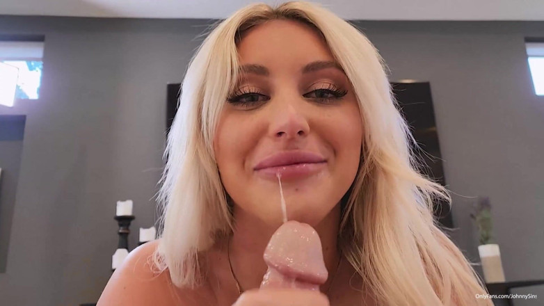 Johnny Sins: Johnny Sins - Thick Blonde with Huge Ass Gets Destroyed Right...