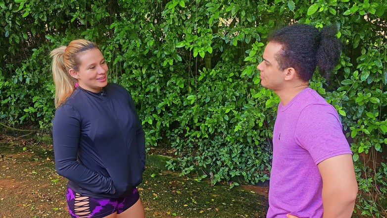 KerentSleen: Lo faccio extra cardio con la mia vicina in esecuzione