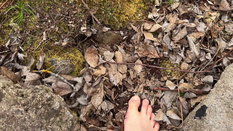 Vasya Sylvia: Barefoot Walk in the Forest - Foot Fetish - Bare Feet!