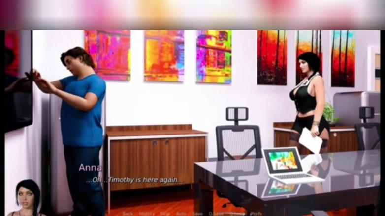 3DXXXTEEN2 Cartoon: Anna disfruta de las cremas y sufre azotes. 3D porno, sexo...