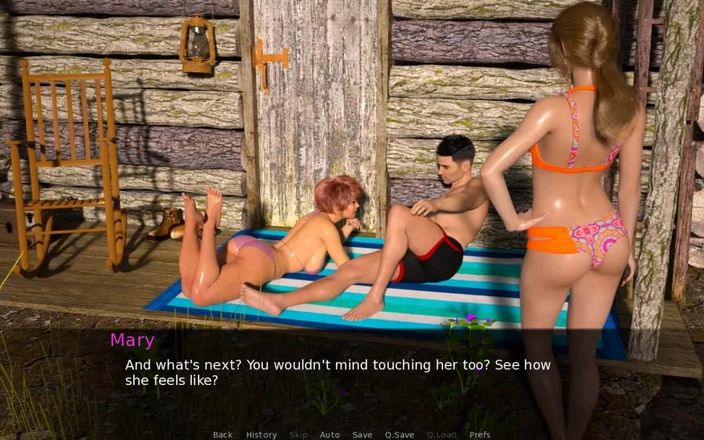 Dirty GamesXxX: Dusklight manor: hot girls swimming in the lake ep 60