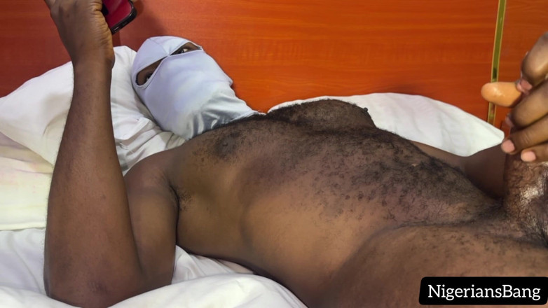 NigeriansBang G XXX: I Got Home Horny and Masturbate My BBC