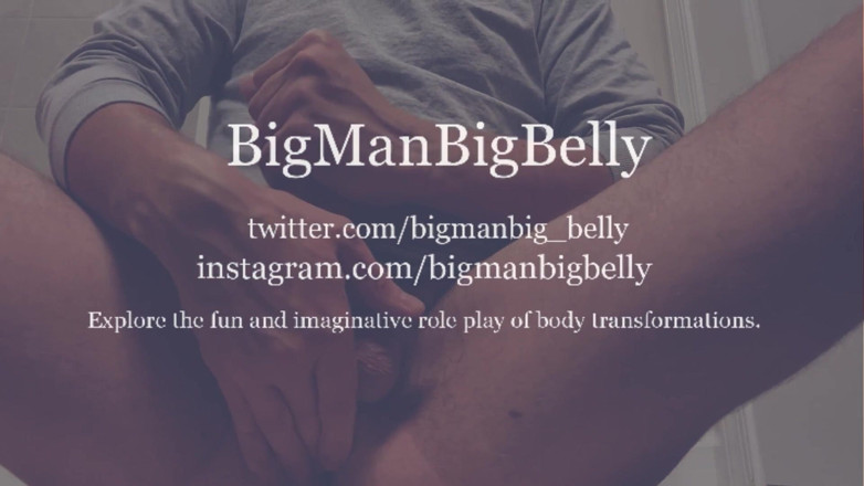 BigManBigBelly: Verwöhnen sie im regen