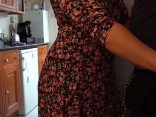 Cuckold kitchen fuck fantasy!