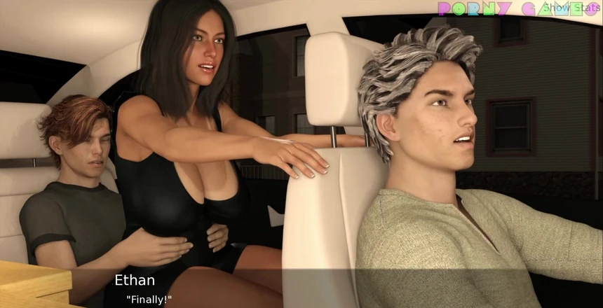 Porny Games: Progetto hot wife - nuovo vicino di visualizzatore (44)