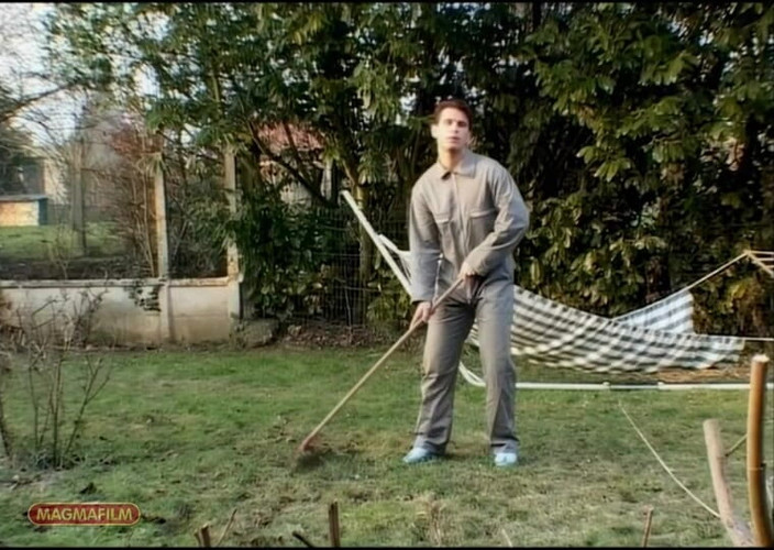 Magmafilm: Naughty Teenage Girl Turns on the Gardener Through the Window