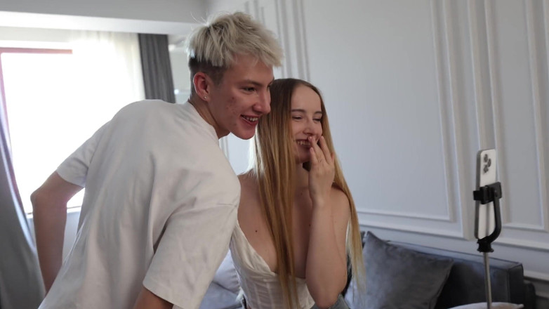 Oliver Strelly: Stepson Fucks a Cute Slut and His Stepdad Saw It