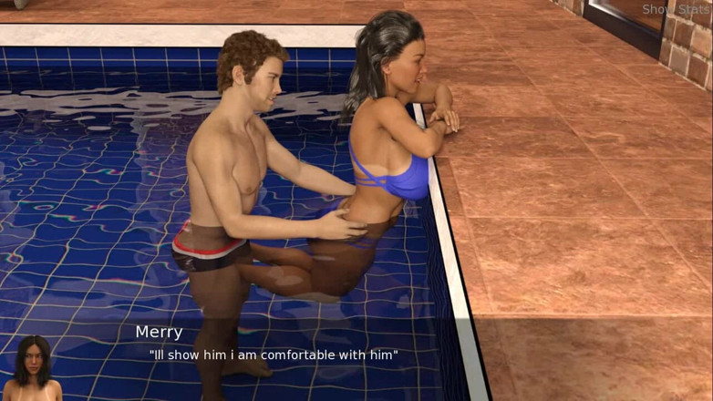 Dirty GamesXxX: Projekt žhavá manželka: Sexy MILFka se baví, zatímco její manžel pracuje -...