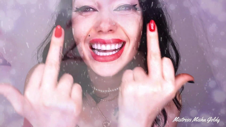 Goddess Misha Goldy: ¡Instrucciones de navidad y humillación por todo el rojo! Mente...