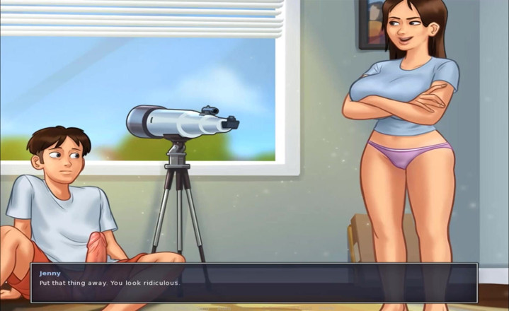 Hentai World: Summertime saga - pegou meu colega de classe do vizinho