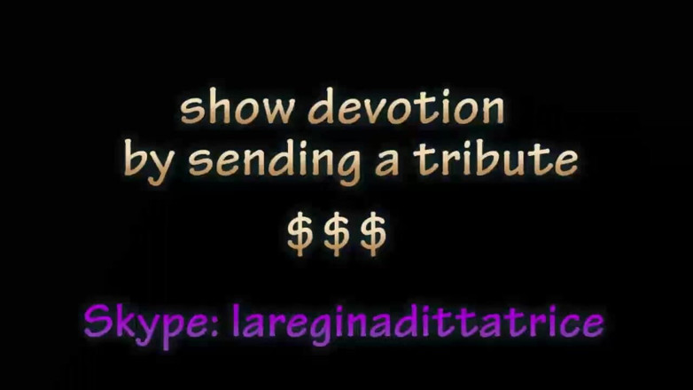 Lady Mesmeratrix Official: A hard strapon for your dirty ass hole
