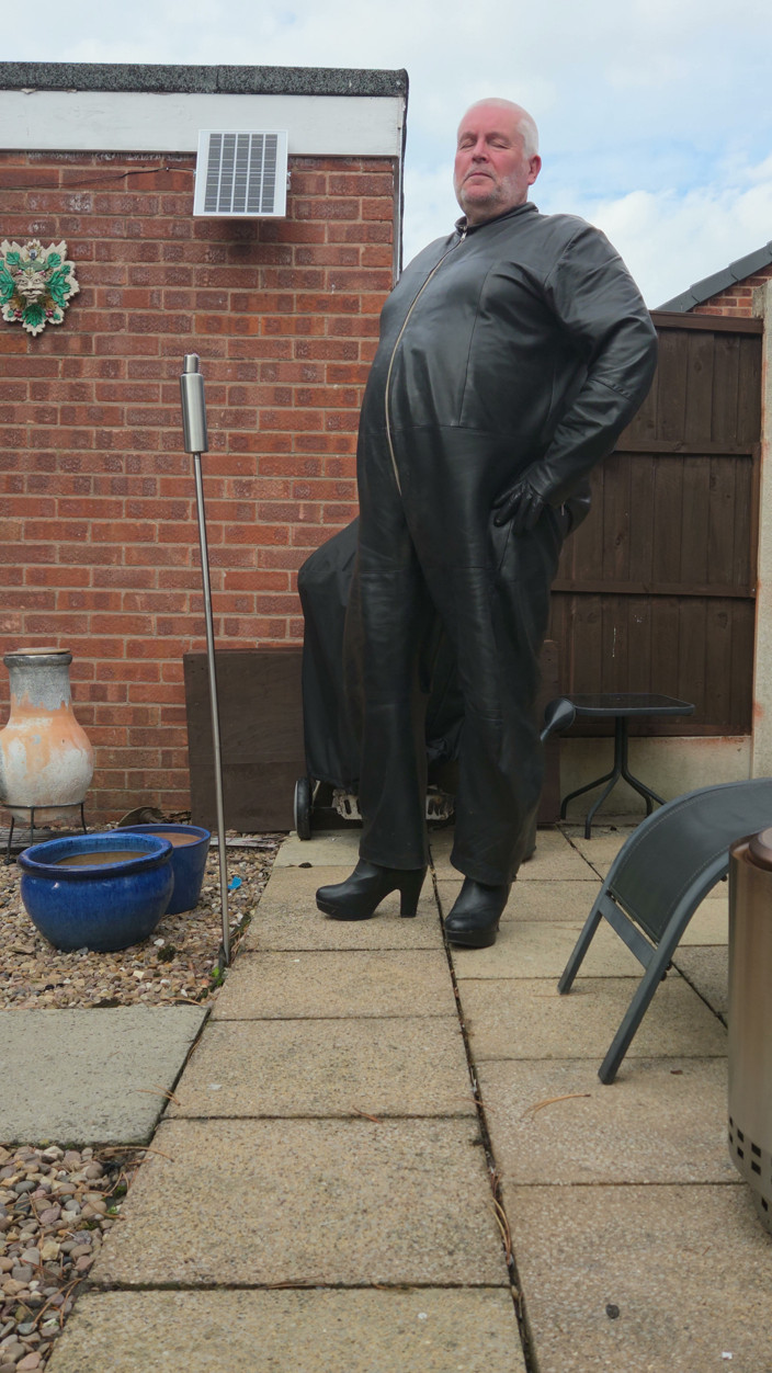 Leatherman63: Leather Jumpsuit