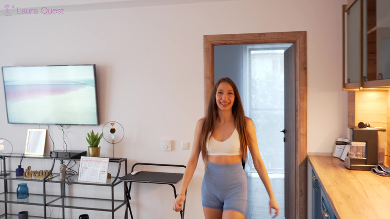 Laura Quest: Horny Tenant Wants Landlord to Creampie Her Pussy
