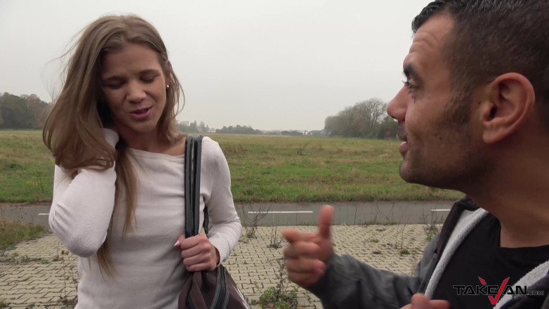 Take Van: Skinny huzzy is sex addict although she is acting a...