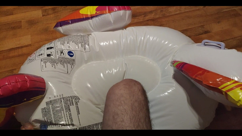 Floatie Boy: Deflating My Inflatable Unicorn with My Feet