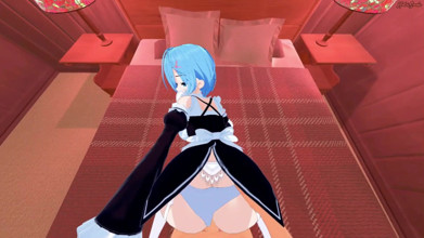 Fucking Rem from your POV - Re: Zero Hentai.