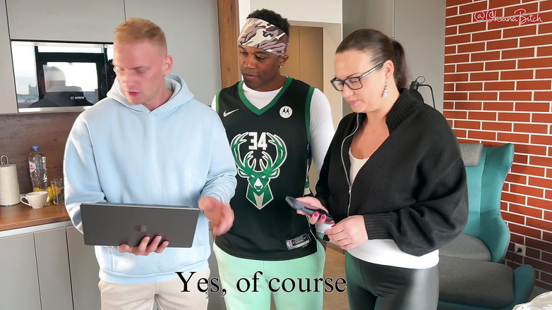 Oksana_Katysheva: Meu Deus! Eu finalmente tentei o BBC! uma bela madrasta...