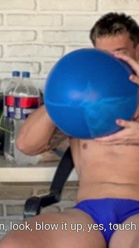 Heet spelen met ballonnen