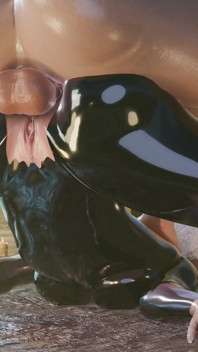 Megaera Saveass Lustful Woman Intensely Fucked by Massive Monster Cock in Hardcore Anal Sex with Cum-thirsty Ass and Gap