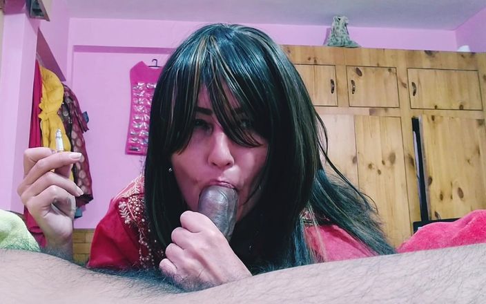 Bolly Karma: 대물 흑인 대물 자지에게 따먹히는 달콤한 로맨틱 흡연 밀프 -