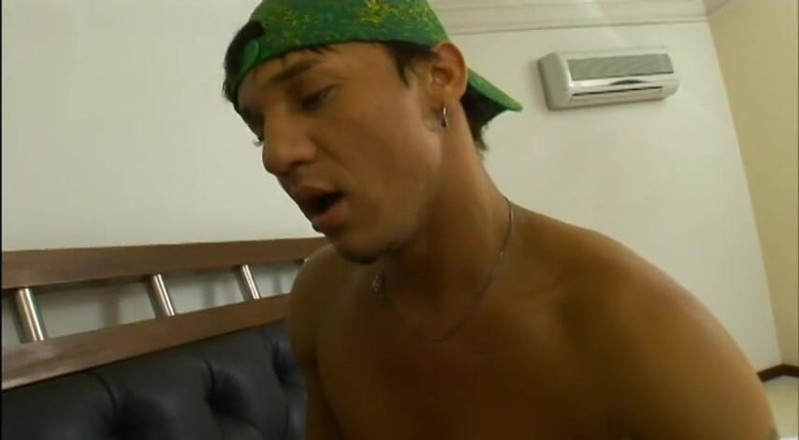 Bad Boyz: Bareback homosexual couple drilling each other's ass