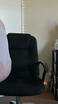 SSBBW Fat Belly Thong Try on Side View