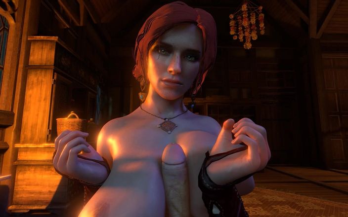 Wraith ward: цицьками з тріссом у відео від першої особи | Пародія на відьомницю