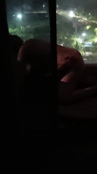 Wife Fucks Husbands Boss in Balcony for His Promotion