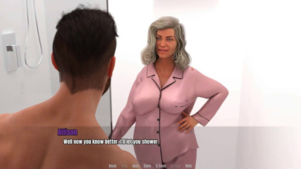 Dirty GamesXxX: Casa de abuelas: chico con una polla monstruosa y dama...
