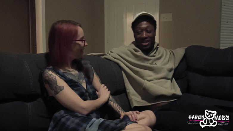 Haven Moss: Little White Wife Haven Sucks and Rides the Perfect Boy...
