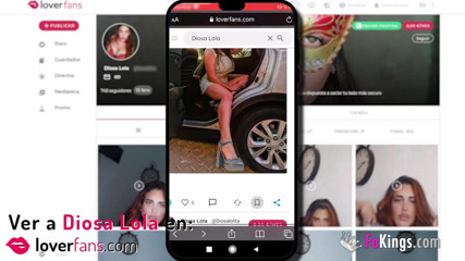 FAKings: DiosaLola: ¡una diosa española que quiere mostrarnos sus increíbles tetas y...