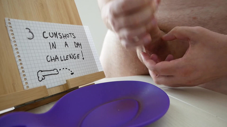 PeopleNeedCum: I Cum 3 Times in a Single Day!
